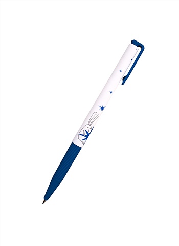 цена Ручка шариковая авт. синяя BunnyStars, 0,7 мм