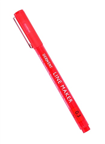 Ручка капиллярная Graphik Line Maker 0.3 красный