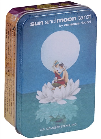 Decort V. Sun and Moon Tarot / Солнце и Луны (карты на английском языке в жестяной коробке) crowley a thoth pocket swiss tarot deck