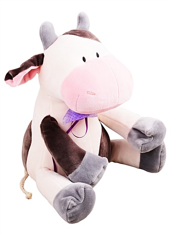 Мягкая игрушка 2021 Коровка Фима, 22 см мягкая плюшевая игрушка коровка с сердечками
