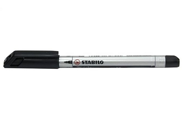 Маркер Stabilo Write-4-all ,1мм, черный 146/46 заправляемый картридж для чернил lc223 lc221