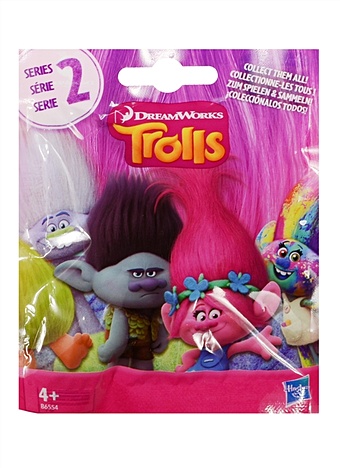 цена Trolls Тролли в закрытой упаковке (2 серия) (DreamWorks) (4+)