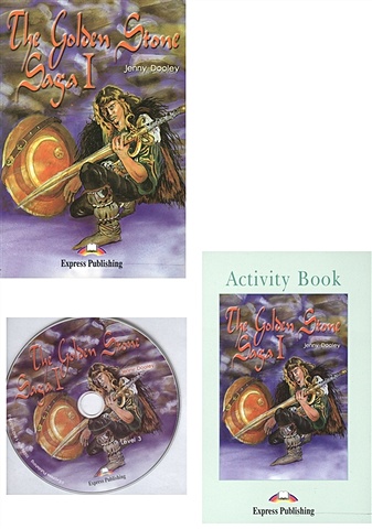 Dooley J. The Golden Stone Saga I. Reader + Activity Book (комплект из 2-х книг в упаковке + CD)