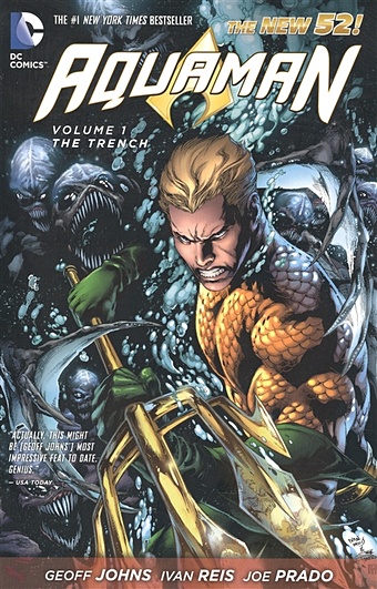 Johns G. Aquaman Vol. 1: The Trench (The New 52) эмси кружка aquaman what lurks in the depths heat changing mug