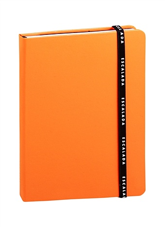 Книга для записей А5, 96 листов, клетка, оранжевый неон