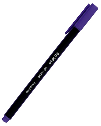 Ручка капиллярная фиолетовая, Art idea
