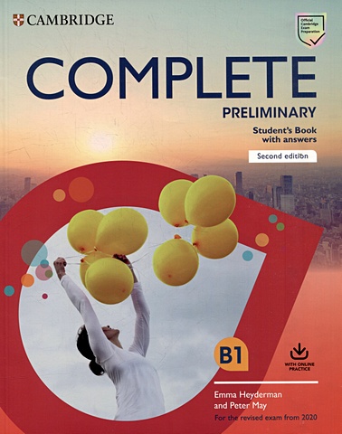 Heyderman E., May P. Complete Preliminary Students Book with Answers with Online Practice For the Revised Exam from 2020 may peter heyderman e complete preliminary students book with answers with online practice for the revised exam from 2020