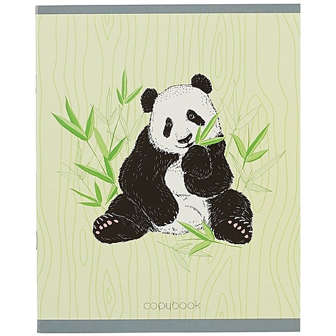 Тетрадь 40л лин. Панда в бамбуке мел.картон, ассорти жидкий чехол с блестками панда на бамбуке на xiaomi mi 5x сяоми ми 5х