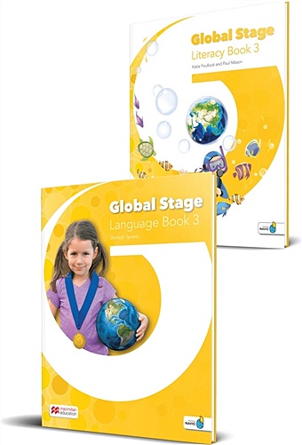 цена Speers S. Global Stage 3. Literacy Book 3 and Language Book 3 with Navio App (комплект из 2 книг)