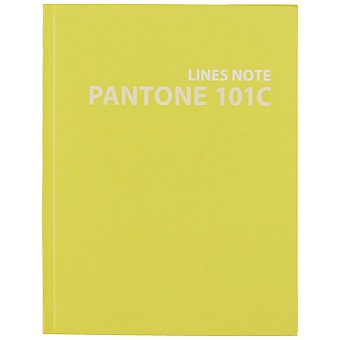 Книга для записей А5 96л лин. Pantone line. Color 21. 3 интегр.переплет, мат.ламинация, выб.лак, пантон.печать