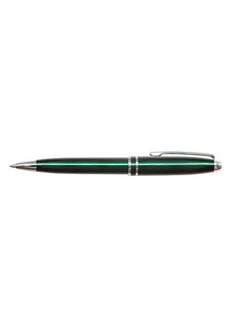 Ручка шариковая автоматическая синяя Silk Classic 0,7мм, корпус металл.зеленый, BERLINGO ручка шариковая автоматическая синяя