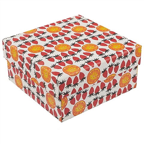 Подарочная коробка «Strawberries», большая подарочная упаковка лэтуаль подарочная коробка лэтуаль большая