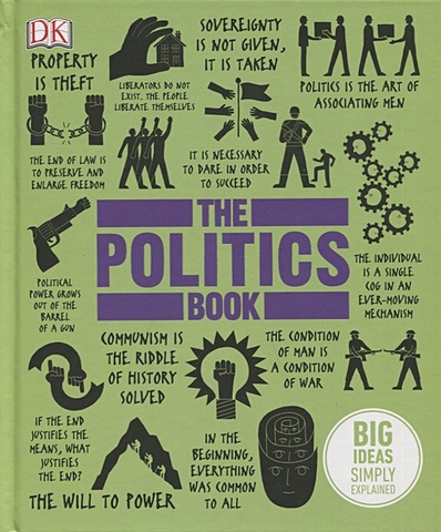 Atkinson S. (ред.) The Politics Book: Big Ideas Simply Explained how politics works the concepts visually explained