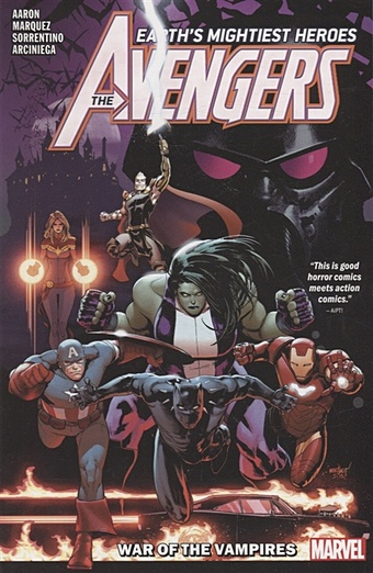 цена Aaron J. Avengers By Jason Aaron Vol. 3: War Of The Vampire