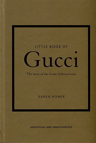 The Little Book of Gucci: The Story of the Iconic Fashion House new fashion luggage