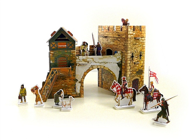 Средневековый город. Старые ворота