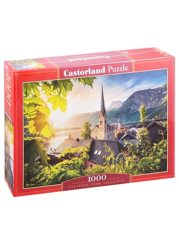 пазлы рыжий кот 1000 деталей top puzzle австрия гальштат гитп1000 2153 Пазл CastorLand Гальштат. Австрия, 1000 деталей