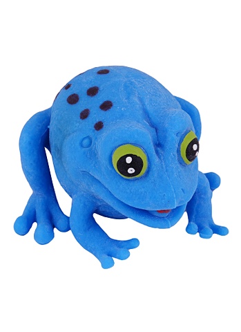 игрушка антистресс мялка с шариками лягушка прозрачная в ассортименте Игрушка-Прикол Лягушка с икрой, с шариками внутри
