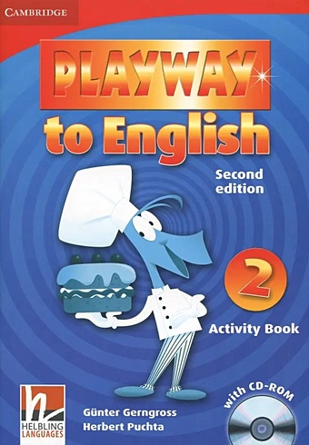 Playway to English Second edition Level 2 Activity Book with CD-ROM perrett j leighton j learning stars pupils book level 2 cd rom