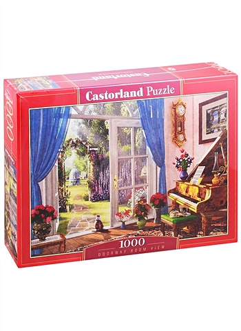 Пазл CastorLand Вид на сад, 1000 деталей пазл schmidt 1000 деталей вид на зачарованный сад