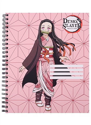 Тетрадь 96л кл. Nezuko Kamado V1 Demon Slayer kamado nezuko print usb backpack anime demon slayer cosplay shoulderbag schoolbag bookbag laptop travelbag school bags