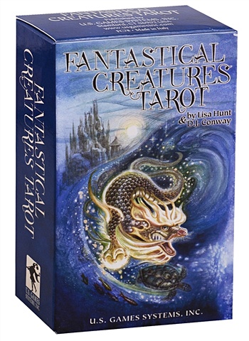 таро царство животных на английском языке DJ Conway, Hunt L. Fantastical Creatures Tarot (78 карт + инструкция)