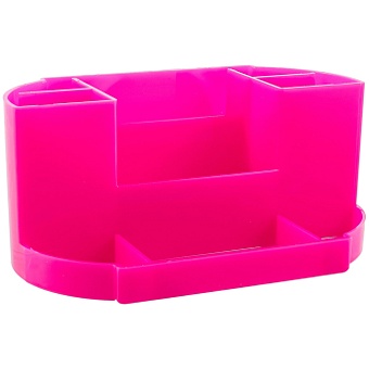 Подставка настольная Victoria, Neon Solid, розовый erichkrause настольная подставка органайзер erichkrause mini desk neon solid желтая 51476