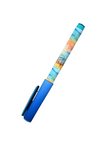 Ручка шариковая синяя Туман
