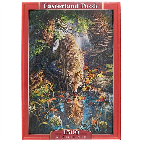 Пазл «Волк в дикой природе», 1500 деталей пазл castorland 1500 деталей волк в дикой природе castorland