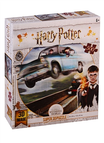 Пазл 3D Летающая машина / Harry Potter’s Ford Anglia. 500 деталей пазлы prime 3d стерео пазл гарри поттер 500 деталей