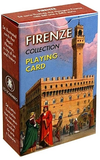 Игральные карты «Флоренция» (54 карты) карты игральные lo scarabeo history of milan playing cards