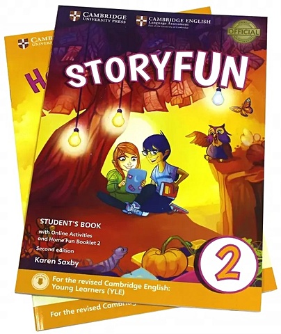 Saxby K., Owen M. Storyfun for Starters. Level 2. Students Book with Online Activities and Home Fun Booklet 2 (комплект из 2-х книг) saxby k capone m storyfun for flyers level 6 students book with online activities and home fun booklet 6 комплект из 2 х книг