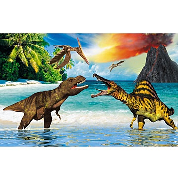 В мире животных. Битва динозавров ПАЗЛЫ СТАНДАРТ-ПЭК