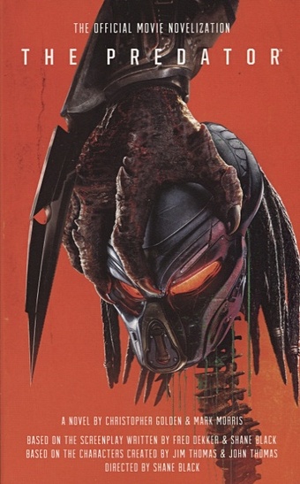 Golden Christopher The Predator: The Official Movie Novelization howard kate the bad guys movie novelization