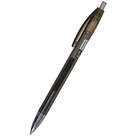 Ручка гелевая авт. черная R-301 Original Gel Matic, 0.5 мм, Erich Krause ручка гелевая сo стир чернилами черная r 301 magic gel 0 5мм к к erich krause