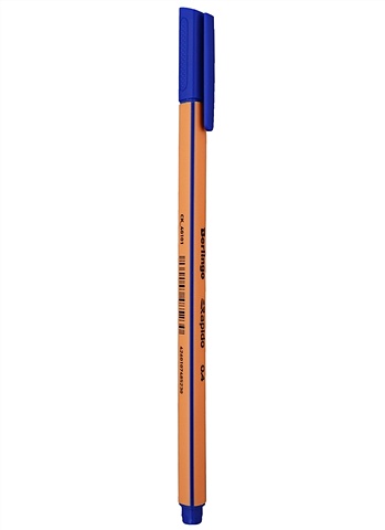 цена Ручка капиллярная синяя Rapido 0,4мм, Berlingo