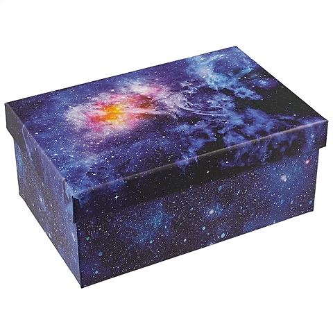 Подарочная коробка «Космос» средняя подарочная упаковка лэтуаль подарочная коробка лэтуаль средняя
