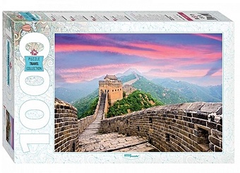 Пазл 1000 элементов Великая Китайская стена пазл step puzzle romantic travel лондон 7 600×480 мм 1000 элементов