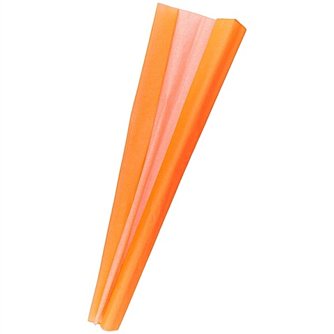 цена Гофрированная бумага «Неон. Ярко-оранжевая», 50 х 250 см