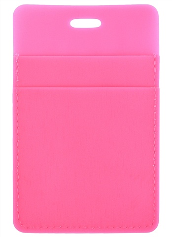 Обложка для проездного билета Solo, пластик, розовая