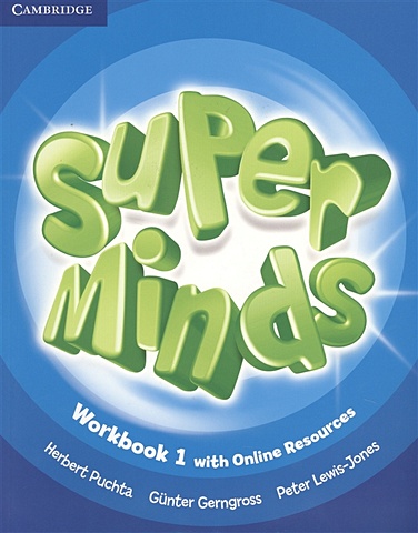 Gerngross G., Puchta H., Lewis-Jone P. Super Minds. Level 1. Workbook (книга на английском языке) williams m super minds teacher s book 1