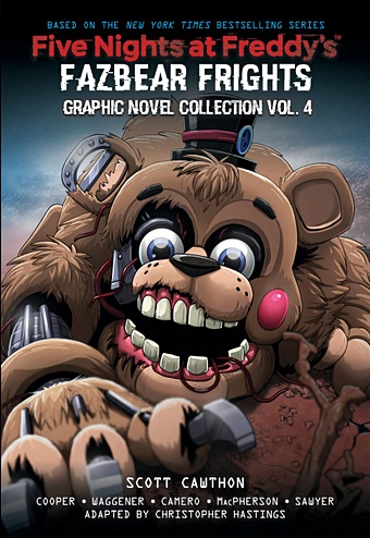 cawthon scott уэст карли энн cooper elley fazbear frights graphic novel collection volume 1 Хастингс К. Five Nights at Freddys: Fazbear Frights. Graphic Novel. Volume 4