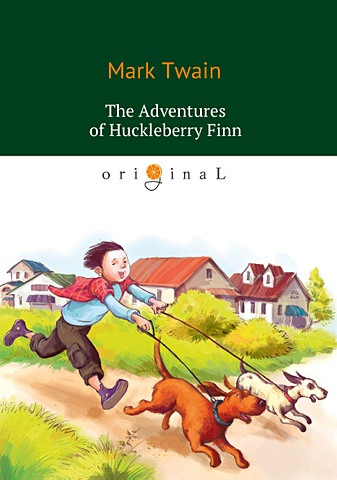 novel single sale spirited Твен Марк The Adventures of Huckleberry Finn = Приключения Гекльберри Финна: на англ.яз