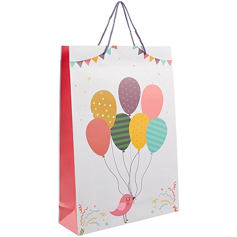 Подарочный пакет «Воздушные шары», А3 подарочный пакет воздушные шары а4