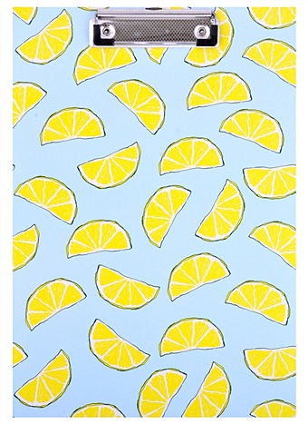 Планшет А4 Лимоны, лам. картон