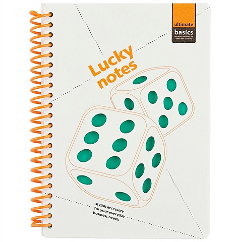цена Блокнот в клетку «Ultimate basics. Lucky notes», 60 листов, А6