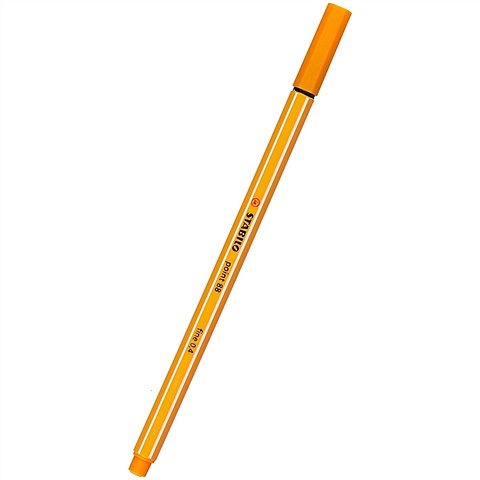 Капиллярная ручка «Рoint» 54, оранжевая, Stabilo капиллярная ручка рoint 44 жёлтая stabilo