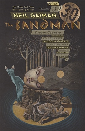 Gaiman N. The Sandman. Volume 3. Dream Country. 30th Anniversary Edition litton jonathan what s the time clockodile board book