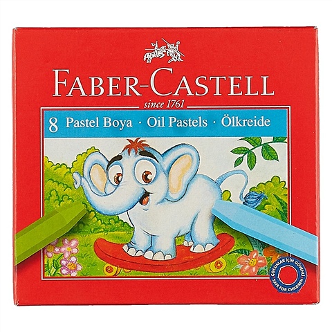 Пастель масляная Faber-Castell, 8 цветов