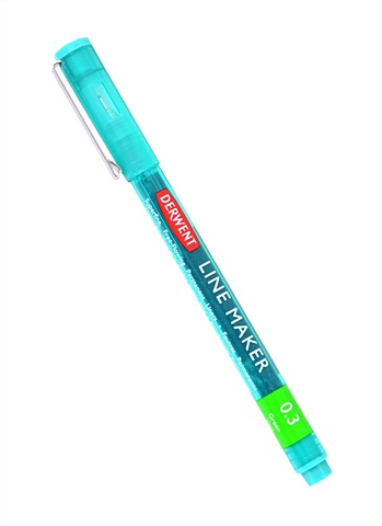 Ручка капиллярная Graphik Line Maker 0.3 зеленый